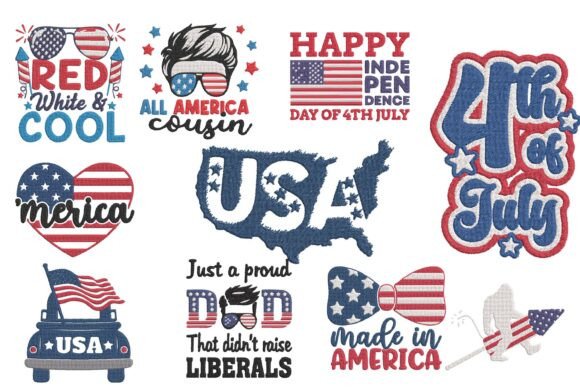 4th July Patriotic Embroidery Design Bundle Review