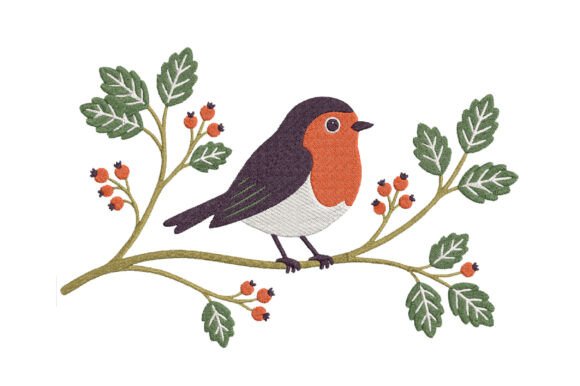 Cute Small Bird Embroidery Design Review
