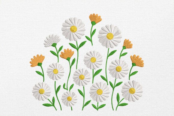 Flower Garden Embroidery Pattern Review