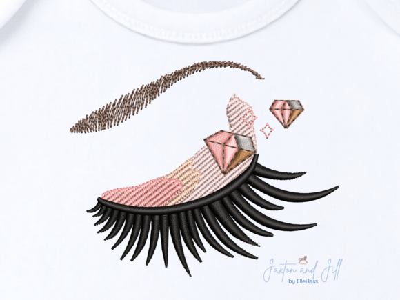 Glam Eyelash Embroidery Design Review