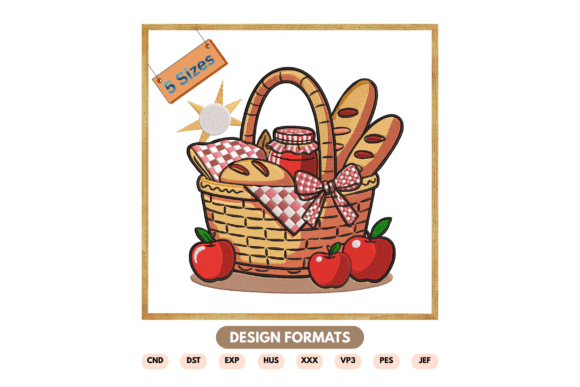 Picnic Basket Machine Embroidery Design Review
