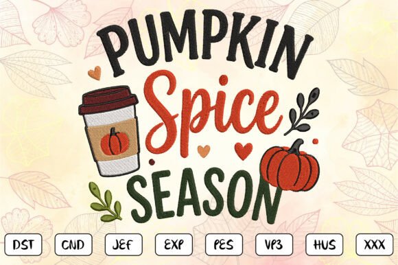 Pumpkin Spice Season Embroidery Review