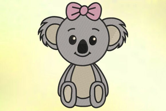 Sweetheart Koala Embroidery Design Review